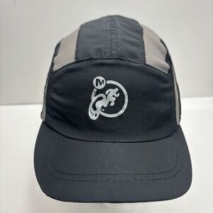 Merrell Opti Wick Black Gray Trail Running Hat Performance Cap Adjustable Strap